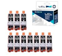 LCL PGI-35 PGI35 1509B002 (10PK Black) Compatible Ink Cartridge
