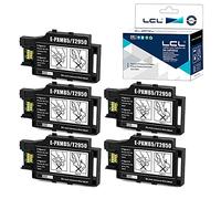 LCL T295000 C13T295000 T2950 PXMB5 Compatible Maintenance Box Replacement for Epson Workforce WF-100 WF-110 WF-100W (5-Pack Black)