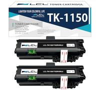LCL TK-1150 Black Toner Cartridge Replacement for Kyocera TK-1150 TK1150 | Compatible with Kyocera ECOSYS M2135 M2135dn P2235 P2235dw P2235dn M2635dw M2635dn M2735dn (2 Pack)