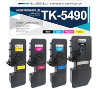 LCL TK-5490 Toner Cartridge Replacement for Kyocera TK-5490 TK-5490K