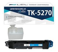 LCL TK5270 Cyan Toner Cartridge Replacement for Kyocera TK-5270 TK-5270C