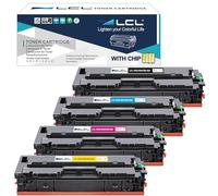 LCL Toner Cartridge 054 CRG054 CRG-054 3024C002 3022C002 3023C0021 3021C002 | (4Pack KCMY) Replacement for Canon i-SENSYS LBP621cw 623cw MF643CDW MF645CX MF640C MF641CW MF642CDW MF643CDW