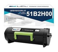 LCL Toner Cartridge 51B2H00 51B0HA0 8500pages (1 Black) Replacement | for Lexmark MS417 MS417DN MS517 MS517DN MS617 MS617DN MS417 MS417DN MX417 MX417DN MX517 MX517DE MX617 MX617DE MX417de