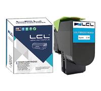 LCL Toner Cartridge 71B0020 71B20C0 CS317 CS317dn CX317 CX317dn CS417 CS417dn CX417 CX417de CS517 CS517de CX517 CX517de (1 Cyan) Replacement for Lexmark