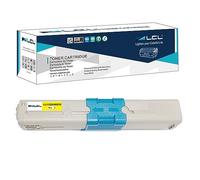 LCL Toner Cartridge C332dnw C332dn c332 MC363dnw MC363dn MC363 | 46508709 46508713 3000Pages (1 Yellow) Replacement for OKI MC363 MC363DN C332DNW C332DN C332 MC363N MC363DNW