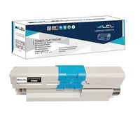 LCL Toner Cartridge C332dnw C332dn c332 MC363dnw MC363dn MC363 | 46508712 46508716 3500Pages (1 Black) Replacement for OKI C332dn C332dnW MC363dn
