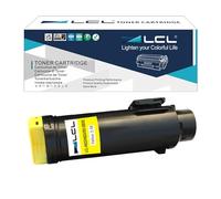LCL Toner Cartridge H625 H825 S2825 H625cdw H825cdw S2825cdn 593-BBSE | (1 Yellow) Replacement for Dell H625cdw H825cdw S2825cdn S2825