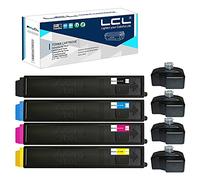 LCL Toner Cartridge TK895 TK-895 TK895K TK-895K TK895C TK-895C TK895M | TK-895M TK895Y TK-895Y (1Black 1Cyan 1Magenta 1Yellow) Replacement for Kyocera C8520MFP C8020MFP C8025MFP C8030MFP