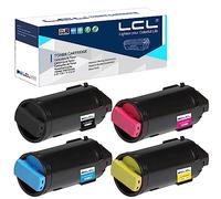 LCL Toner Cartridge VersaLink C500 C505 106R03862 106R03859 106R03860 | 106R03861 (4PK KCMY) Replacement for Xerox VersaLink C500 C505