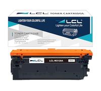 LCL W2120A WITH CHIP Toner Cartridge Replacement for HP 212A W2120A for HP color laserjet enterprise M554 M554dn M555dn M555x MFP M578 M578f M578dn M578c M578z Printer (1 Black)