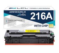 LCL W2412A Toner Cartridge Replacement for HP 216A W2412Ax | 924 XP Color LaserJet Pro M155 M155a M155nw MFP M182 M182n M182nw M183 M183fw (1 Yellow)