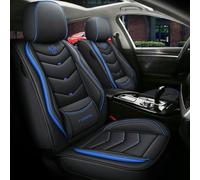 LCLCDZ Car Seat Covers Universal Set for Chevrolet Corvette Grand Sport C6/Corvette Z06 C6/Corvette Stingray Cabriolet C7 Car Accessories, Blue