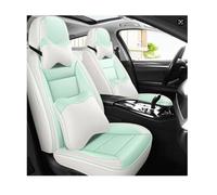 LCLCDZ Car Seat Covers Universal Set for Ford Everest Explorer/Fairlane GHIA/Fairmont GHIA/Five Hundred D258 Car Accessories, Green