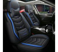 LCLCDZ Car Seat Covers Universal Set for Renault Saffron Sanderoepway Spider Super5 Talisman Thalia Car Accessories, Blue Luxury
