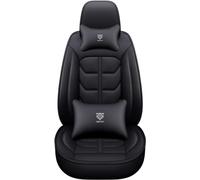 LCLSNNK Car Seat Covers Fit For Audi A3/A4 B8/A4 B6/A3 8P/A5/A4 B7/A4/A6 C6/Q5/A6/A6 C7/A6 C5/Q7/A3 8V/A1/A7/A8/Q2/Q3/A4L/A6L/A8L/Q5L/Sq5/Rs Premium seats protect the interior ，Black luxury