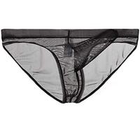 lclvld Men Briefs Underwear Transparent Mesh See Through Briefs Sexy Erotic Men Underwear Elephant Bulge Underpants