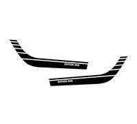 LCLXYC 2Pcs Car Side Skirt Decal Sticker for Smart 451 Fortwo 2009 2010 2011 2012 2013 2014,Stripe Graphic Sticke Waterproof Personalized Decoration Car Stickers Car Exterior Accessories