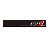 LCLXYC Car Front Windshield Sticker for VW POLO 2005-2009,Sun Protection Window Banner Decal Sticker Decoration Windscreen Sunstrip