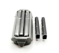 LCMARKET 2x Shaver Inner Blade + Razor Outer Foil Replacement For ES7003 ES7001 ES7000 ES5405 ES884 ES883 ES882 ES881 ES782 ES766 ES764 ES763 ES762 Razor Beard Trimmer Accessories Grey