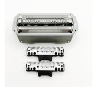 LCMARKET 2x Shaver Inner Blade + Razor Outer Foil Replacement For ES7025 ES7023 ES7022 ES7021 ES7020 ES7017 ES7016 ES7015 ES7013 ES7009 Razor Beard Trimmer Accessories Grey