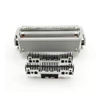 LCMARKET 2x Shaver Inner Blade + Razor Outer Foil Replacement For ES8068 ES8067 ES8058 ES8035 ES8017 ES8016 ES8027 ES8026 ES8025 Razor Beard Trimmer Accessories Grey