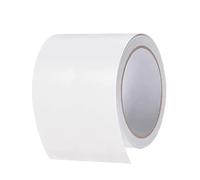 Lcmei High Adhesive Tarpaulin Tape,Tear Repair Kit Waterproof,Universal 3" x 16.4ft Awning Repair Tape,Rip Stop Patch Tent Canvas Sun Protection Tape Tear High-temperature Resistance (White)