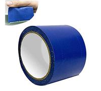 Lcmei High Adhesive Tarpaulin Tape,Tear Repair Kit Waterproof,Universal 3" x 16.4ft Awning Repair Tape,Rip Stop Patch Tent Canvas Sun Protection Tape Tear High-temperature Resistance (Blue)