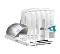 LCN Professional Starter Set - Beginner Nail Modelling Set for Gel Nails - Complete Package for Perfect Nails - Includes LED UV Lamp - Vegan, Acid & Hema-Free