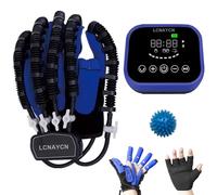 LCNAYCN Hand Rehabilitation Robot Gloves,Stroke Hemiplegia Recovery Equipment,with USB Chargeable and Strength Adjustment