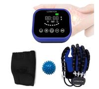 LCNAYCN Robotic rehabilitation gloves,Robot Rehab Recovery Equipment,with USB Chargeable and Strength Adjustment