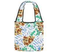 lcndlsoe Canvas Tote Bag, Broken Pieces Women's Shoulder Handbag for Work Shopping Gym