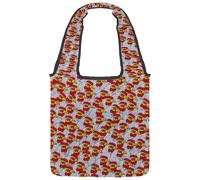 lcndlsoe Canvas Tote Bag, Chickens Women's Shoulder Handbag for Work Shopping Gym
