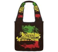 lcndlsoe Canvas Tote Bag, Summer Car Surf Boards Tropical Beach Coast Women's Shoulder Handbag for Work Shopping Gym