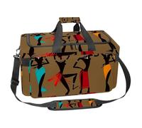 lcndlsoe Large Sports Gym Bag, 30L Duffel Bag for Travel, Workout, Fitness & Sport - Africa Women