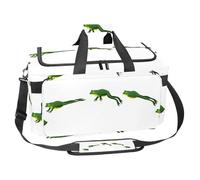 lcndlsoe Large Sports Gym Bag, 30L Duffel Bag for Travel, Workout, Fitness & Sport - Frog