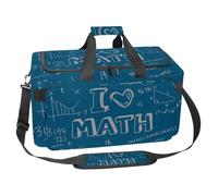 lcndlsoe Large Sports Gym Bag, 30L Duffel Bag for Travel, Workout, Fitness & Sport - Love Mat 1
