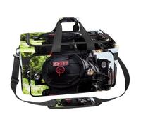 lcndlsoe Large Sports Gym Bag, 30L Duffel Bag for Travel, Workout, Fitness & Sport - Train Steam Traffic Railway