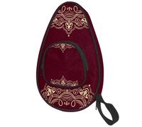 lcndlsoe Ping Pong Paddle Bag, Arabian Style Arabesque Pattern 2 Table Tennis Racket Cover Case
