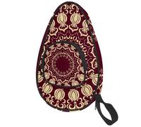 lcndlsoe Ping Pong Paddle Bag, Arabian Style Arabesque Pattern 4 Table Tennis Racket Cover Case