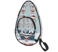 lcndlsoe Ping Pong Paddle Bag, Cute Koala Hat Sing Gift Snow Table Tennis Racket Cover Case