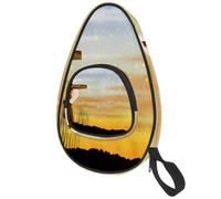 lcndlsoe Ping Pong Paddle Bag, Day of Holy Week Table Tennis Racket Cover Case