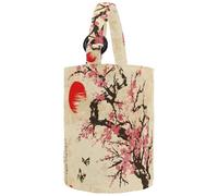 lcndlsoe Women's Bucket Handbag, Fox Squirrel Elk Canvas Tote Bag Purses Trendy Shoulder Bag