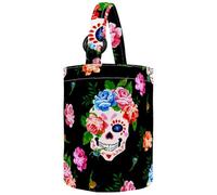 lcndlsoe Women's Bucket Handbag, Funny Elephant Taco Lemon Canvas Tote Bag Purses Trendy Shoulder Bag