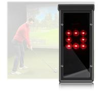Lconvicely Protective Shield for Square Golf Launch Monitor, Metal Square Golf Protective Casewith High-Transparency Acrylic Panel, Indoor/Outdoor Use, Protects Against Collisions