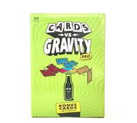 LCORDN Cards V Gravity-Includes Travel Bag and Extra Cards Fun Gravity Defying Balance Game New Card Stacking Game