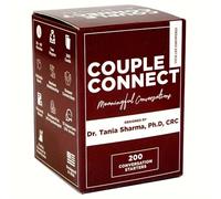 LCORDN Couple Connect-Couple Conversation Games with 200 Activities for Adults Couple Games for Date Night Games-Conversation Cards for Couples-Card Game for Adult Couples in Relationship