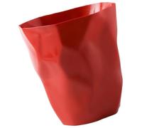 Lcpucc Contemporary Pleated Waste Bin with Unique Design for Kitchen, Bathroom, and Office - PP Material Trash Can