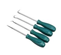 LCQSYE Bushing Tools 4Pcs 135mm Car Auto Vehicle Oil Seal Screwdrivers Set O-Ring Gasket Puller Remover Pick Hooks Repair Tools For Bush Removal Install Tool