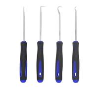 LCQSYE Bushing Tools 4PCS 165mm Car Oil Seal Screwdriver Set Hose Removal Hook Set O Seal Gasket Puller Remover Pick Hooks Repair Tools Bush Removal Install Tool