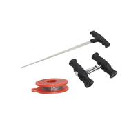 LCQSYE Bushing Tools Car Windshield Removal Tools Set Compact With Steel Wire Quality Comfortable Grip Automotive Universal Bush Removal Install Tool(4pcs)